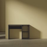 KALLAX Schreibtisch, schwarzbraun, 111x39 cm