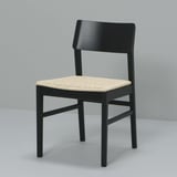 SKANSNÄS Sedia, nero faggio