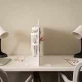 SKÅDIS Pegboard combination, white, 56x37 cm