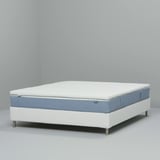 NÄSTABERG Mattress pad, white, 90x200 cm
