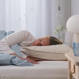 SENAPSMOTT Pillow, high, with cooling fabric, 50x80 cm