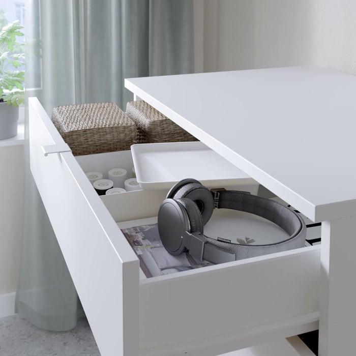 VIHALS 4-drawer dresser, white/anchor/unlock function, 271/2x181/2x353/8" - IKEA VIHALS 4-drawer dresser, white/anchor/unlock function, 271/2x181/2x353/8" - IKEA