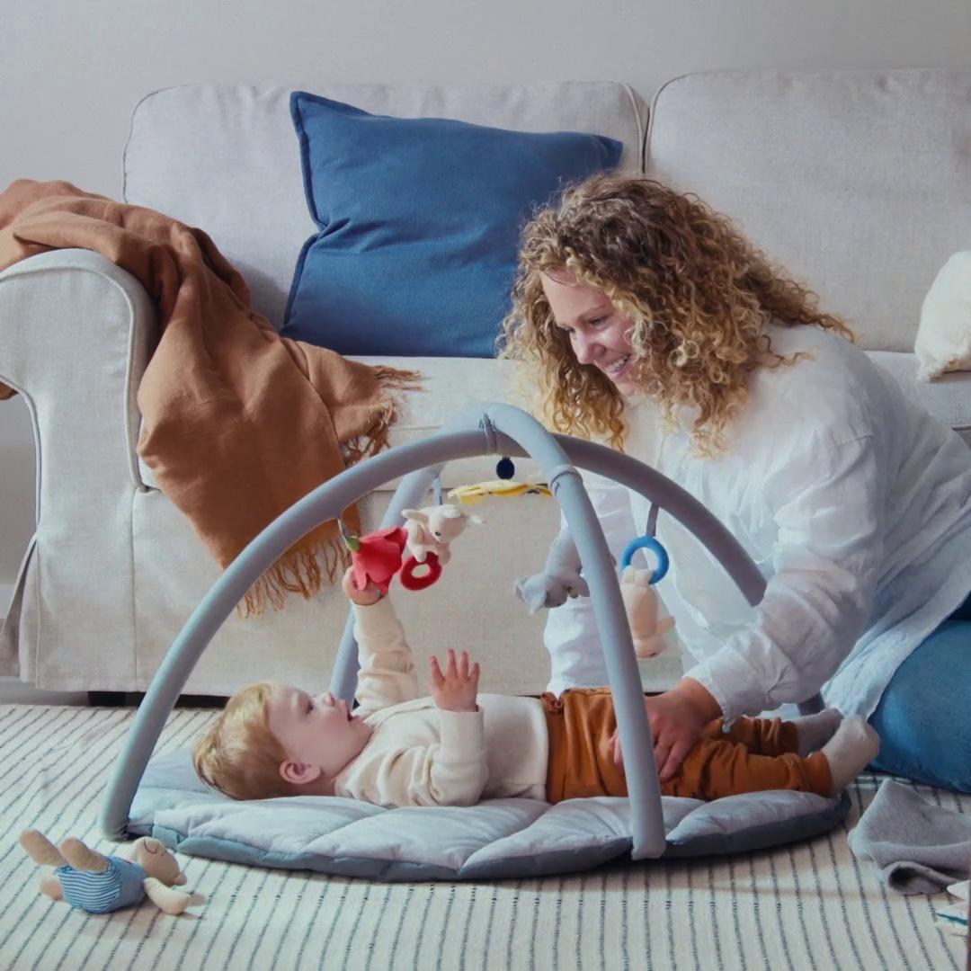 Miffy Edel Baby Gym ベビージム グレー・ホワイト 2個 ミッフィーエーデル ベビージム