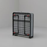 NORRUDDEN Lit d'appoint, noir, 80x193 cm
