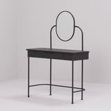 GRÅFJÄLLET Dressing table, anthracite, 100x42 cm