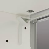 ÖVERSIDAN LED wardrobe lighting strp w sensor, dimmable white, 46 cm