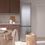 MÖLNÅS Frigider/congelator, IKEA 700 independent/aspect inox, 249/106 l