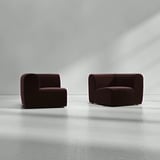 STOCKHOLM 2025 2er-Sofa, Alhamn dunkelbraun
