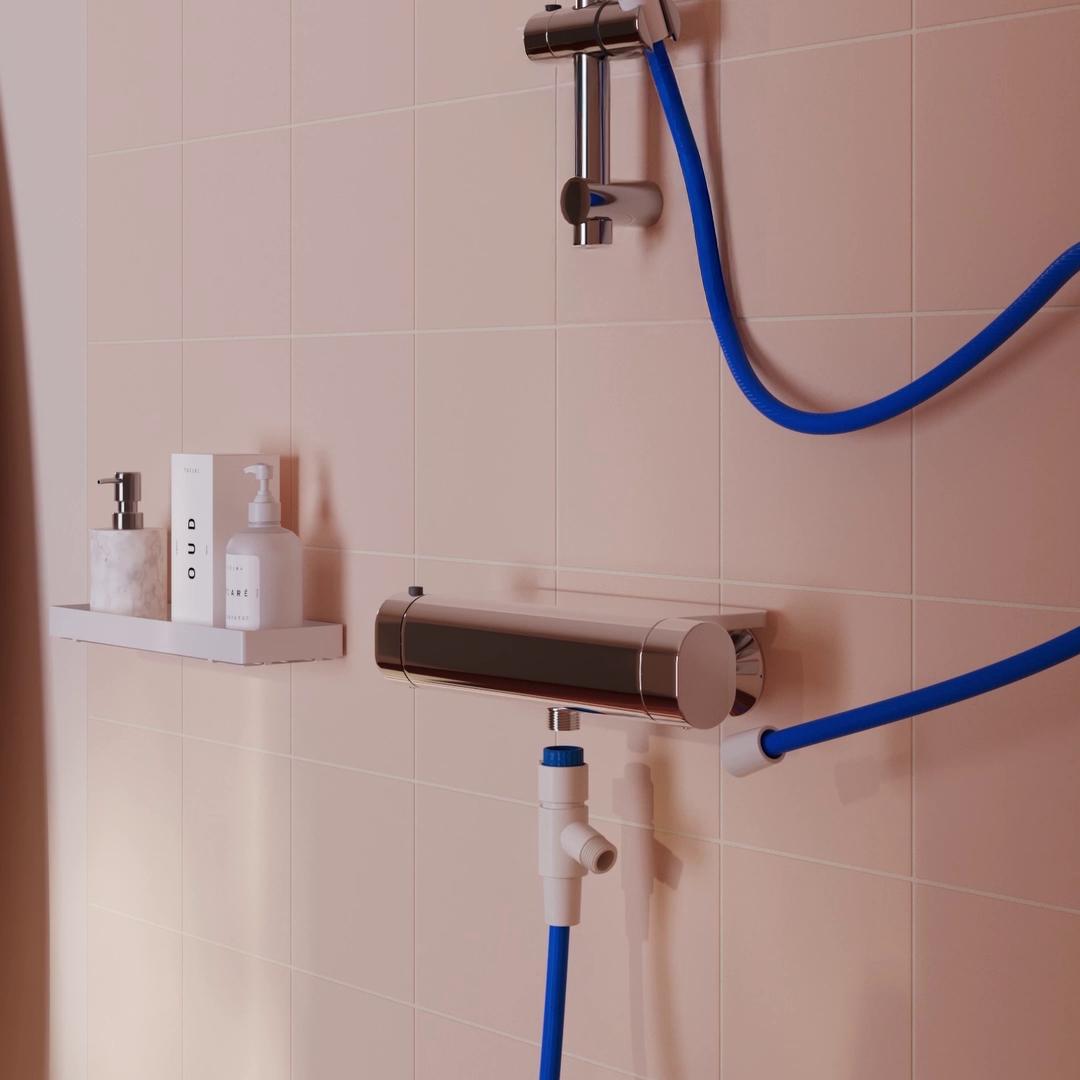 BERGVATTNET Автоматический переключатель душа ИКЕА (Видео №1)