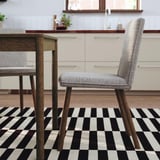 TONSTAD / TONSTAD Table and 4 chairs, brown oak veneer/Viarp beige/brown brown oak effect, 150x80 cm