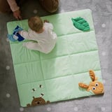 SANDBI Play mat, Scandinavian nature/multicolour, 100x100 cm