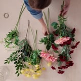 SMYCKA Artificial flower, in/outdoor Dahlia/pink, 65 cm