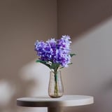 SMYCKA Artificial bouquet, in/outdoor/lilac, 36 cm