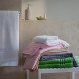 BROKGLIM Bath towel, dark blue, 70x140 cm
