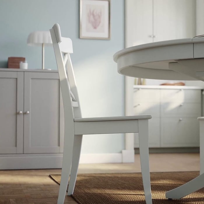 ROSENTORP ローセントルプ チェア, ホワイト - IKEA