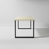 SKÅLSTA Table top, dark grey-green marble effect, 140x80 cm
