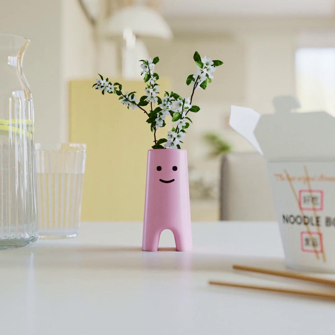 FRÖVÄXT フローヴェクスト 花瓶, イエロー, 14 cm - IKEA