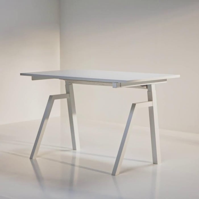 TROTTEN トロッテン デスク 昇降式, 100V/ホワイト, 160x80 cm - IKEA