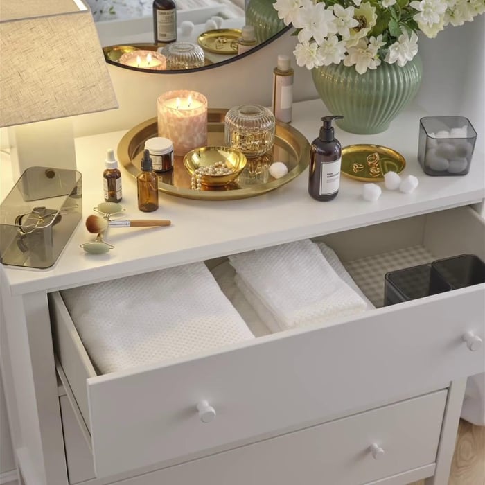 ikea 3 drawer dresser GULLABERG 3-drawer dresser, white/anchor/unlock function, 39x187/8x393/8