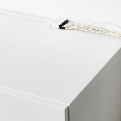 ANSLUTA محول LED مع سلك, أبيض, 19 واط
