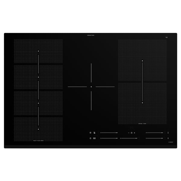 BLIXTSNABB موقد حث, IKEA 700 أسود, 78 سم