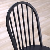 DANDERYD / SKOGSTA طاولة و 6 كراسي, أسود/أسود, 180 سم