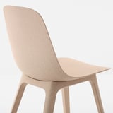EKEDALEN / ODGER طاولة و 4 كراسي, بني/أبيض بيج, ‎120/180 سم‏