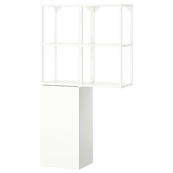 ENHET تشكيلة تخزين, أبيض, ‎80x32x150 سم‏