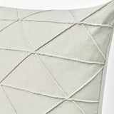 FJÄLLELM غطاء وسادة, رمادي فاتح, ‎50x50 سم‏