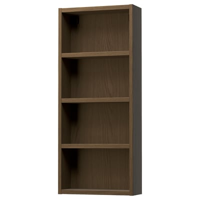 HAGAÅN خزانة حائط مفتوحة, بني شكل السنديان, ‎40x15x95 سم‏