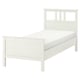HEMNES هيكل سرير, أبيض/Lindbåden, ‎90x200 سم‏