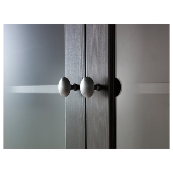 HEMNES تشكيلة تخزين مع أبواب/ أدراج, أسود-بني, ‎270x197 سم‏