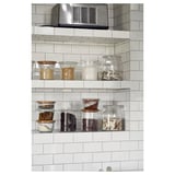 IKEA 365+ حافظة طعام بغطاء, زجاج, 600 مل