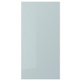 KALLARP باب, لامع رمادي فاتح-أزرق, ‎40x80 سم‏