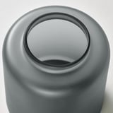 KONSTFULL مزهرية, رمادي, 10 سم