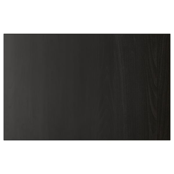 LAPPVIKEN واجهة باب/وحدة أدراج, أسود-بني, ‎60x38 سم‏