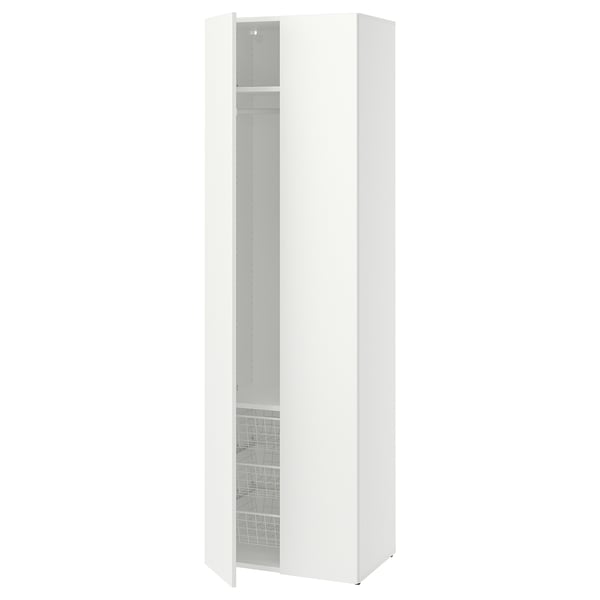 LASTARE تشكيلة دولاب ملابس., أبيض, 60x42x200 سم