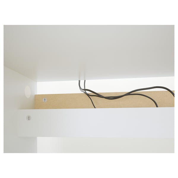 MALM مكتب, أبيض, ‎140x65 سم‏
