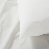 NONNEA غطاء مخدة لمخدة جسم, أبيض, ‎40x140 سم‏