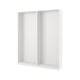 PAX هيكلي دولاب ملابس, أبيض, ‎200x35x236 سم‏