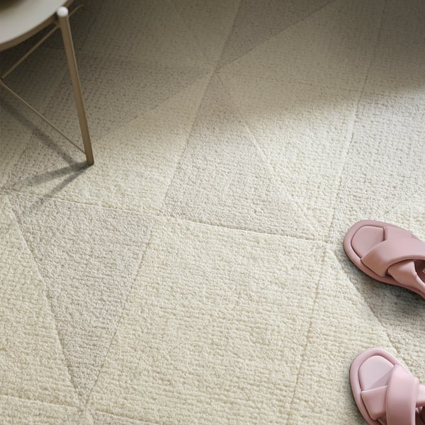 PLANKORSNING سجادة، وبر قصير, رمادي/بيج, 170x240 سم