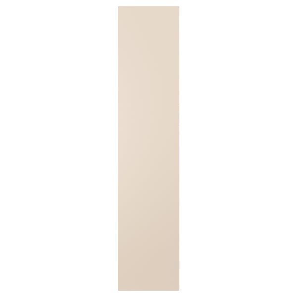 REINSVOLL باب بمفصلات, رمادي-بيج, ‎50x229 سم‏