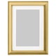 إختيار: SILVERHÖJDEN برواز, لون ذهبي, ‎13x18 سم‏