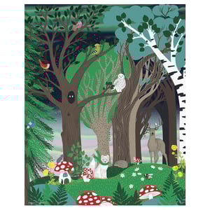 SKOGSDUVA صورة, فسحة الغابة, ‎40x50 سم‏