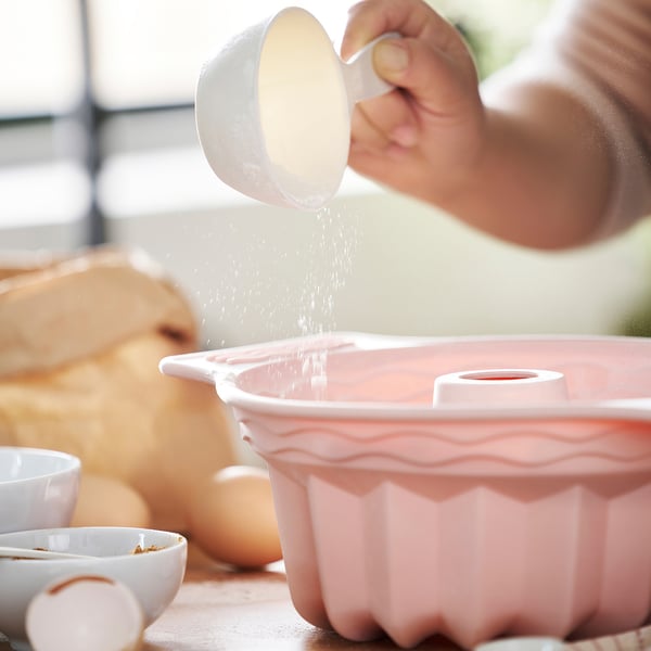 UPPFYLLD كوب قياس، طقم 6 قطع, أبيض-عاجي