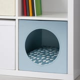 UTSÅDD بيت قطة, رمادي-أزرق, ‎33x38x33 سم‏