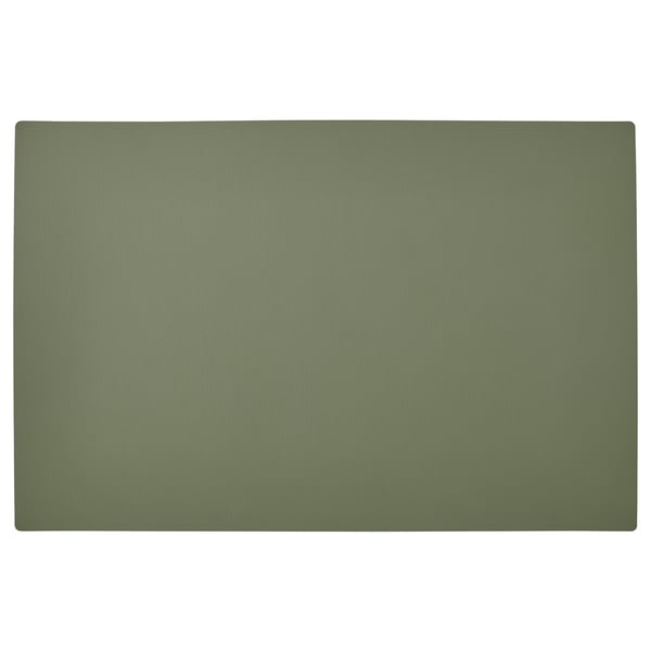 UTSÅDD مفرش سلطانية طعام, رمادي-أخضر, ‎33x50 سم‏