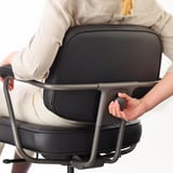 ALEFJÄLL Office chair, Glose black