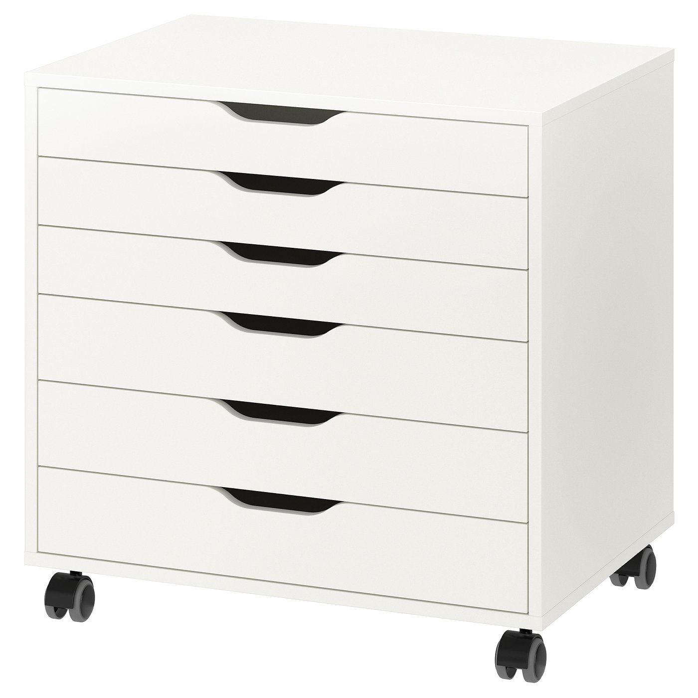 Alex Drawer Unit On Castors White Ikea