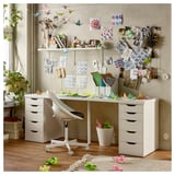 ALEX Drawer unit, white, 36x70 cm